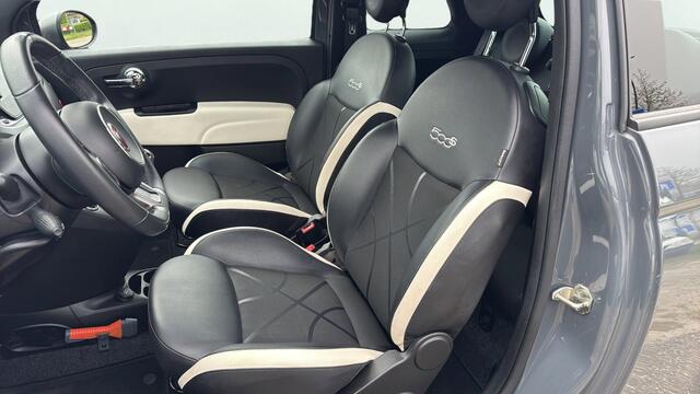 Fiat 500 0.9 TwinAir Turbo Sport 70425 KM NAVI HALF LEDER CLIMAAT CONTROL SPORT PAKKET CARPLAY/ANDROID AUTO