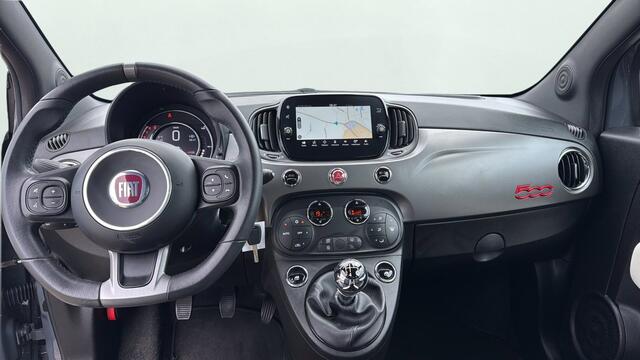 Fiat 500 0.9 TwinAir Turbo Sport 70425 KM NAVI HALF LEDER CLIMAAT CONTROL SPORT PAKKET CARPLAY/ANDROID AUTO