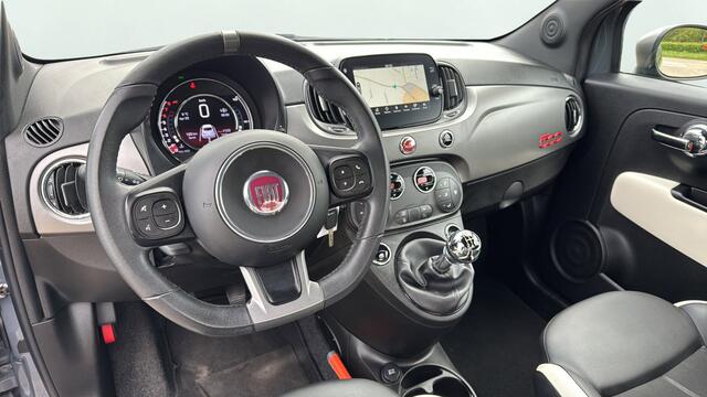 Fiat 500 0.9 TwinAir Turbo Sport 70425 KM NAVI HALF LEDER CLIMAAT CONTROL SPORT PAKKET CARPLAY/ANDROID AUTO
