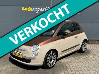FIAT 500 1.2 Lounge *uniek tweekleurig *pano *airco *16
