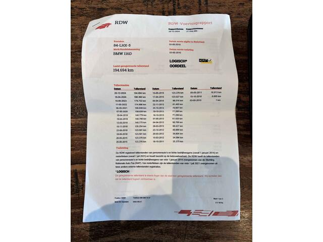 BMW 1-Serie 116d Corporate Business Line [ fm navi, airco, audio, cruise, 17``lmv ]
