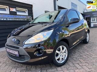 Ford KA 1.2 Cool&amp;Sound ZEER MOOI weinig KM 2e EIGENARESSE + garantie + grote beurt + nwe apk ALL-IN