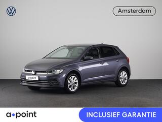 VOLKSWAGEN POLO 1.0 TSI Style 95 pk Automaat (DSG) | Navigatie  | Alcantara stoelbekleding | Parkeersensoren| Adaptieve cruise control | Stoelverwarming |
