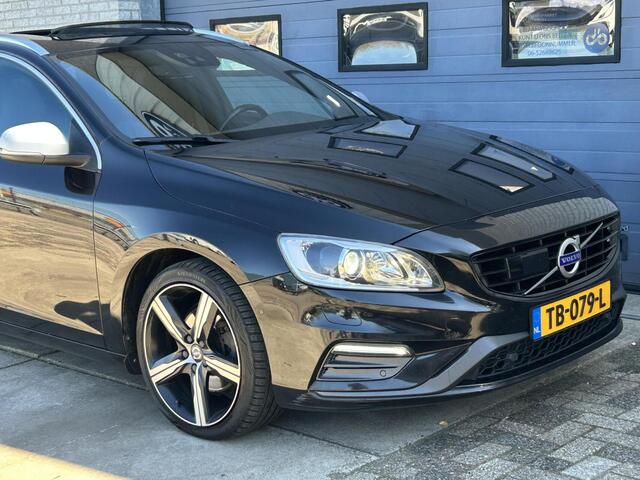 Volvo V60 2.0 D4 191pk AUTOM. R-Design EXPORT/ HANDEL I OPENDAK I LEER