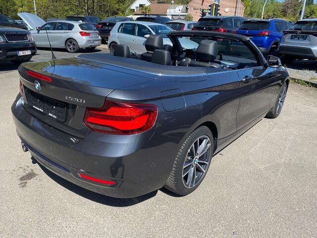BMW 2-Serie 220 i Sport Line CABRIO AUTOMAAT MET GARANTIE