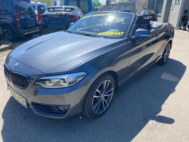 BMW 2-Serie 220 i Sport Line CABRIO AUTOMAAT MET GARANTIE