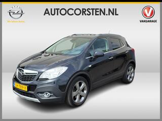 OPEL MOKKA 1.6I-16V Leder Schuifdak Navi Trekhaak Stoel+Stuurverwarming Cosmo Cruise Control Ecc Bluetooth Isofix Aut.Verlichting Elek.Ramen/Spiegels Mistlampen Usb Pdc 18''LM