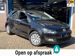 VOLKSWAGEN POLO 1.2 Easyline 2010 5drs ZWART AIRCO APK NAP!