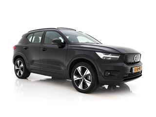 VOLVO XC40 Recharge P8 AWD R-Design [ 3-Fase-11kW ] (INCL-BTW) Aut. *HEATPUMP | PANO | LEATHER-ALCANTARA | ADAPTIVE-CRUISE | DIGI-COCKPIT | FULL-LED | CAMERA | NAVI-FULLMAP | ECC | PDC | KEYLESS | HEATED-SPORTSEATS | TOWBAR | 19''ALU*
