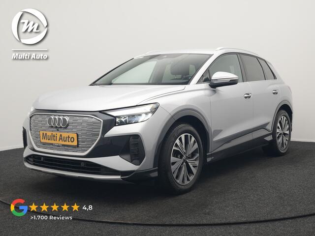 Audi Q4 e-tron 50 quattro Advanced edition 82 kWh 300pk Dealer O.H. | Apple Carplay | Voorstoelen Verwarmd | Navigatie Plus | 19L.M | LED | Cruise Control 