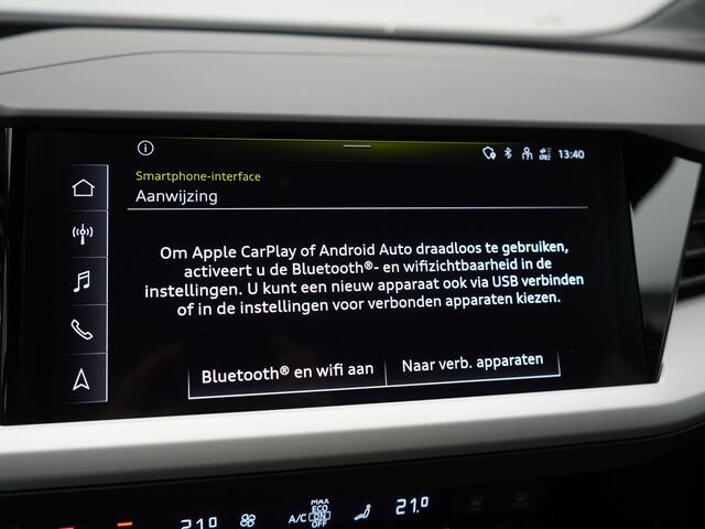 Audi Q4 e-tron 50 quattro Advanced edition 82 kWh 300pk Dealer O.H. | Apple Carplay | Voorstoelen Verwarmd | Navigatie Plus | 19L.M | LED | Cruise Control 