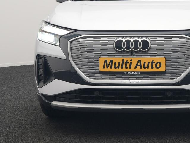 Audi Q4 e-tron 50 quattro Advanced edition 82 kWh 300pk Dealer O.H. | Apple Carplay | Voorstoelen Verwarmd | Navigatie Plus | 19L.M | LED | Cruise Control 