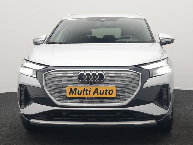 Audi Q4 e-tron 50 quattro Advanced edition 82 kWh 300pk Dealer O.H. | Apple Carplay | Voorstoelen Verwarmd | Navigatie Plus | 19L.M | LED | Cruise Control 