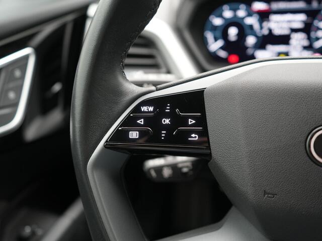 Audi Q4 e-tron 50 quattro Advanced edition 82 kWh 300pk Dealer O.H. | Apple Carplay | Voorstoelen Verwarmd | Navigatie Plus | 19L.M | LED | Cruise Control 