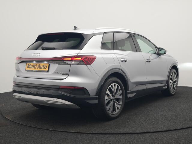 Audi Q4 e-tron 50 quattro Advanced edition 82 kWh 300pk Dealer O.H. | Apple Carplay | Voorstoelen Verwarmd | Navigatie Plus | 19L.M | LED | Cruise Control 