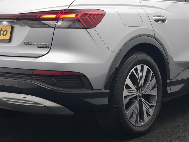 Audi Q4 e-tron 50 quattro Advanced edition 82 kWh 300pk Dealer O.H. | Apple Carplay | Voorstoelen Verwarmd | Navigatie Plus | 19L.M | LED | Cruise Control 