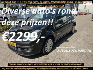 RENAULT CLIO 1.6-16V Rip Curl leuke aparte auto !!