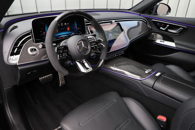 Mercedes-Benz E-Klasse AMG 53 4MATIC+ | 612PK | Massage | Carbon | Burmester 4D | Sfeerverlichting | Keyless-go | Distronic+ | Digital-light | 2025.