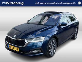 SKODA OCTAVIA Combi 1.4 TSI iV PHEV Style / AUTOMAAT/ PANO/ DCC/ STUUR+STOELVERWARM./ PARK.SENSOR.V+A/ CAMERA/ MEMORY SEAT/ DODEHOEK/ ACC/ ELEK.ACHTERKLEP/ HEAD-UP/ KEYLESS/ SMARTLINK/ NAVI/ DAB/ CLIMA/ LED/ 18'' LMV