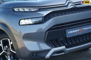 CITROEN C3 AIRCROSS 1.2 PureTech Shine AUT | Khaki Grey | Leder/Carplay/Navi/Cruise/Camera - Keurig!
