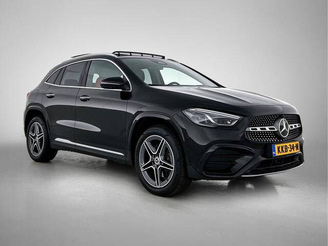 Mercedes-Benz GLA-Klasse 250 e AMG Plug-In Hybride | Pepper Red Leder | Distronic  |Memory | 360 gr Camera | Head up Displ. | Stuur En stoelverwarming | Inclusief 2