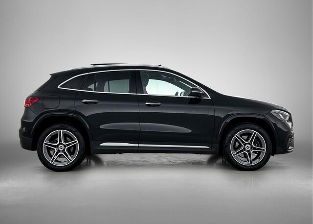 Mercedes-Benz GLA-Klasse 250 e AMG Plug-In Hybride | Pepper Red Leder | Distronic  |Memory | 360 gr Camera | Head up Displ. | Stuur En stoelverwarming | Inclusief 2