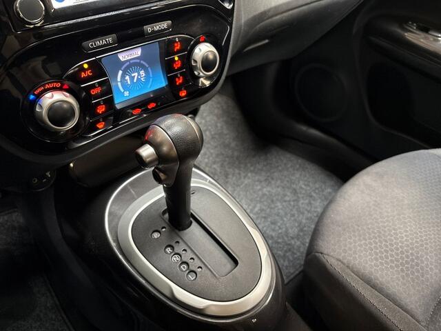 Nissan Juke 1.6 Sport Black&White Automaat NAVIGATIE, CLIMATE, CAMERA, SPORTSTOELEN, GETINT GLAS, CRUISE, STAAT
