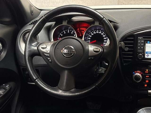 Nissan Juke 1.6 Sport Black&White Automaat NAVIGATIE, CLIMATE, CAMERA, SPORTSTOELEN, GETINT GLAS, CRUISE, STAAT
