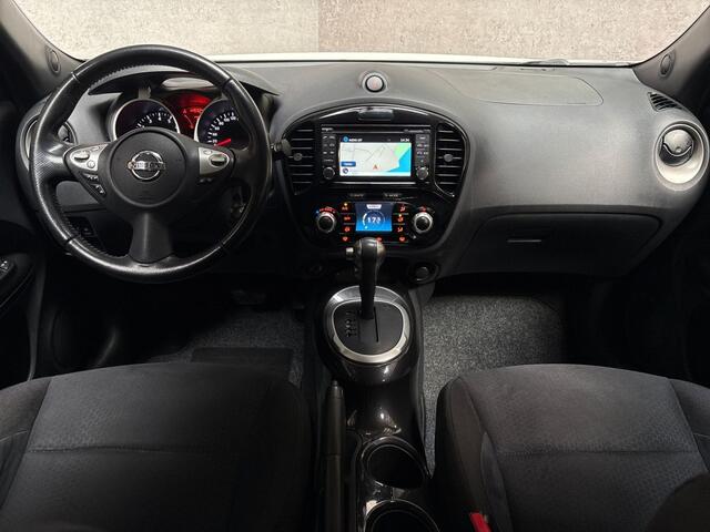 Nissan Juke 1.6 Sport Black&White Automaat NAVIGATIE, CLIMATE, CAMERA, SPORTSTOELEN, GETINT GLAS, CRUISE, STAAT