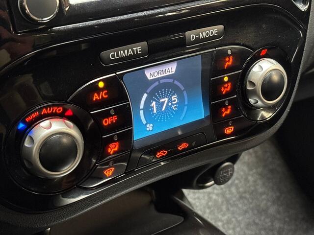 Nissan Juke 1.6 Sport Black&White Automaat NAVIGATIE, CLIMATE, CAMERA, SPORTSTOELEN, GETINT GLAS, CRUISE, STAAT