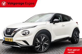 NISSAN JUKE 1.0 115 PK DIG-T N-Design Automaat | Ned Auto | 26 DKM | Uniek | | Clima | Pdc V/A | Camera | Sportstoelen | Navi | Keyless | Led | Dab Audio |
