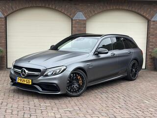 MERCEDES-BENZ C-KLASSE Estate AMG 63 S 619PK Panorama LED Compl. dealer onderhouden!