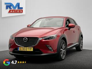 MAZDA CX-3 2.0 SkyActiv-G 120 GT-M Automaat | Trekhaak | Head-up | Leder | Camera | Navigatie | Climate-control | Cruise |