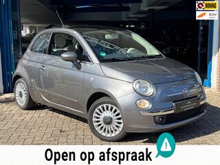 FIAT 500 1.2 Lounge 2011 GRIJS AIRCO CARPLAY APK NAP!