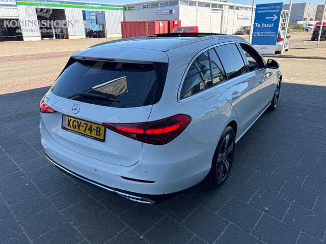 Mercedes-Benz C-Klasse Estate 300 e Luxury Line Panodak,sfeerverlichting,360gr camera's