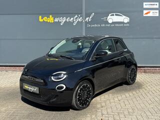 FIAT E-500 La Prima 42 kWh *pano *camera *leder *stoelverw.
