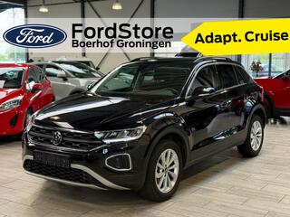VOLKSWAGEN T-Roc 1.5 TSI Life Edition | AUTOMAAT | Adapt. Cruise | Clima | Camera | LED | Apple carplay // Android auto | Fabrieksgarantie t/m 03-2029 |