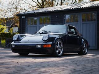 PORSCHE 911 3.2 Cabriolet – 1985 – look 964 – Midnight Blue Metallic