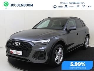 AUDI Q5 55 TFSI e S edition Competition | SoH 90% | Panoramadak | Lederen bekleding | Memory functie bestuurdersstoel | Keyless | Matrix LED | Virtual cockpit Plus | Navigatie |