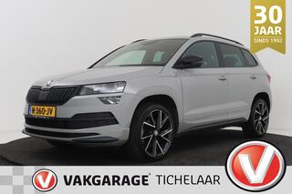 SKODA Karoq 1.5 TSI ACT Sportline Business | Trekhaak | Digital Cockpit | Stoelverwarming | Adap. Cruise | 3-Zone Clima |