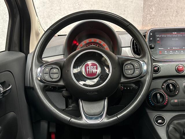 Fiat 500 1.2 Lounge PANORAMADAK, GROOT SCHERM, GETINT GLAS, SPORTSTOELEN, LM VELGEN, PARKEERSENSOREN, STAAT
