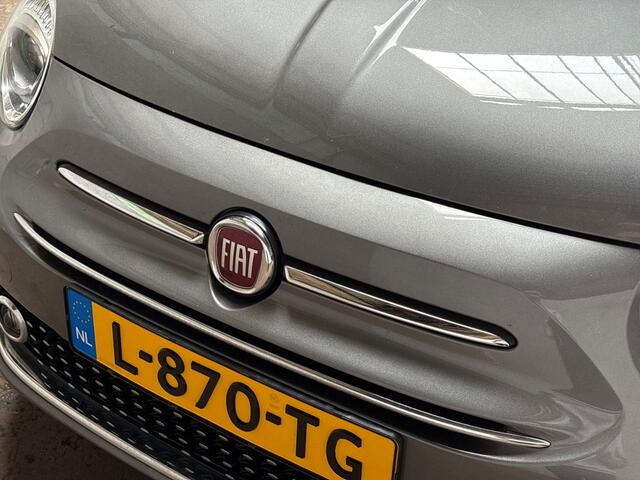 Fiat 500 1.2 Lounge PANORAMADAK, GROOT SCHERM, GETINT GLAS, SPORTSTOELEN, LM VELGEN, PARKEERSENSOREN, STAAT