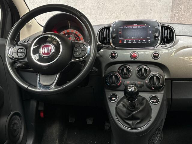 Fiat 500 1.2 Lounge PANORAMADAK, GROOT SCHERM, GETINT GLAS, SPORTSTOELEN, LM VELGEN, PARKEERSENSOREN, STAAT