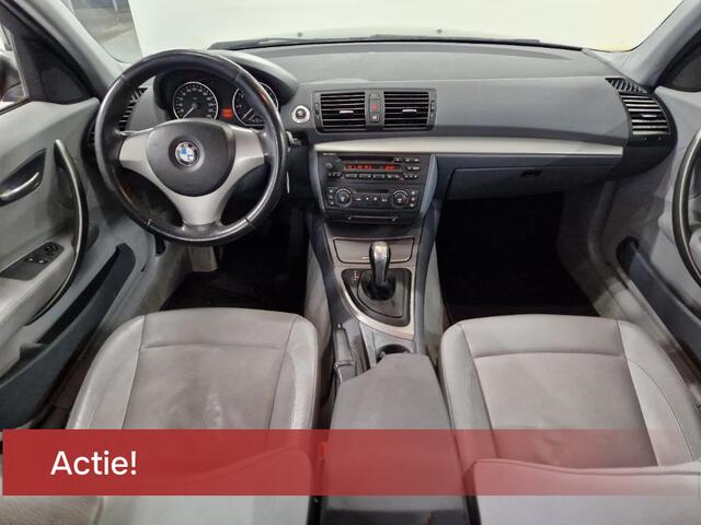 BMW 1-Serie 118i ACTIE TOT �500 KORTING 5D AUTOMAAT LEDER AIRCO 2E EIGENAAR VELGEN NW APK CRUISECONTROL