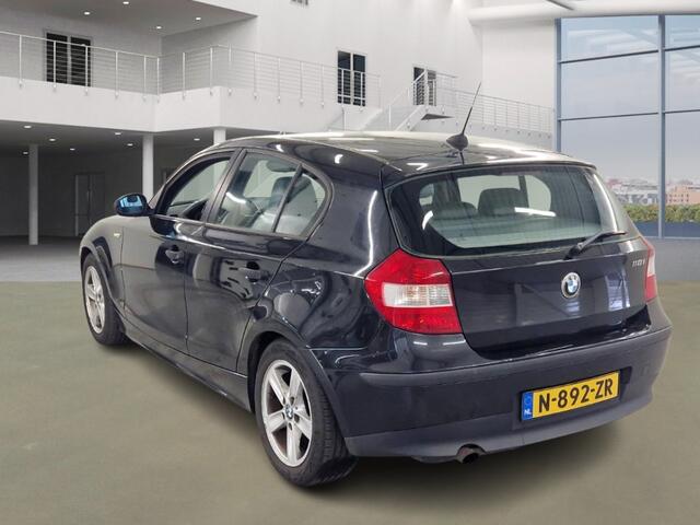 BMW 1-Serie 118i ACTIE TOT �500 KORTING 5D AUTOMAAT LEDER AIRCO 2E EIGENAAR VELGEN NW APK CRUISECONTROL
