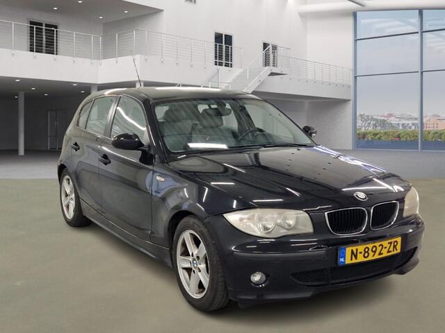 BMW 1-Serie 118i ACTIE TOT �500 KORTING 5D AUTOMAAT LEDER AIRCO 2E EIGENAAR VELGEN NW APK CRUISECONTROL