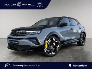 OPEL MOKKA Electric GSE EV 54kWh 280pk | ZWARTE MOTORKAP | SPORTSTOELEN | CAMERA | APPLE CARPLAY / ANDROID AUTO | 3-FASEN |