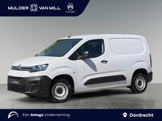 CITROEN BERLINGO L1 1.5 BlueHDi 100pk | BPM vrij | Achterdeuren met ramen | Raam in tussenschot | Airco | Cruise control | Bluetooth Radio | Multimedia | Houten vloer in laadruimte | voor �21.995 ex. BTW rijklaar