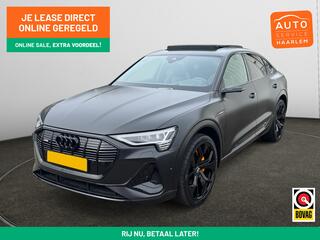 AUDI e-tron Sportback 55 S Competition Quattro 95 kWh RS Interieur, 2x Laadpoort, Panoramadak, Full Body Wrap, Bang&Olufsen