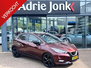 NISSAN MICRA 1.0 IG-T N-Style | LEDER INTERIEUR | A. CAMERA | KEYLESS START | FULL MAP NAVIGATIE | STOELVERWARMING | 17